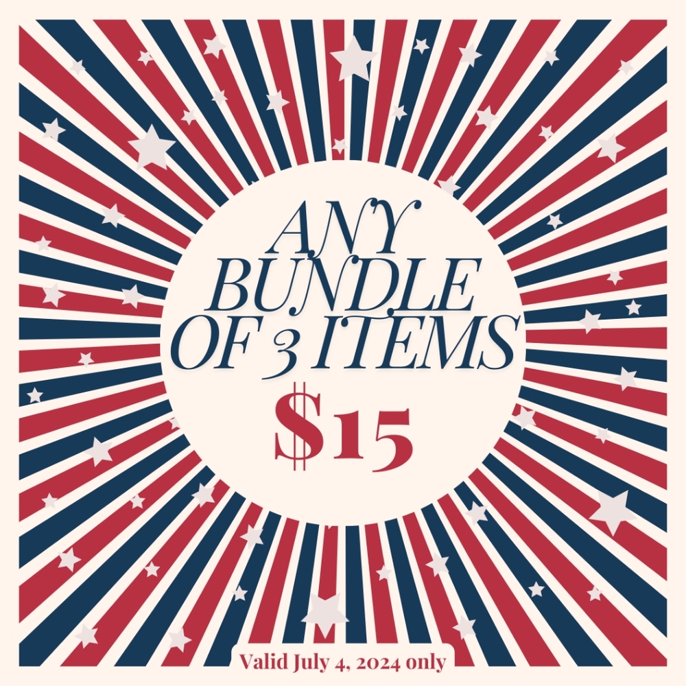 $15 for ANY 3 items from my closet